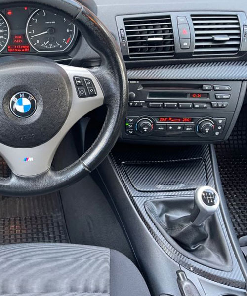 BMW 1er Autoradio Einbauset für Lenkradfernbedienung - Autoradio