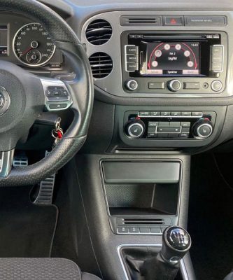 VW Tiguan Autoradio Einbaurahmen Doppel DIN Einbauset - Autoradio